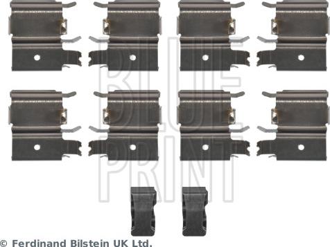 Blue Print ADBP480026 - Kit accessori, Pastiglia freno autozon.pro