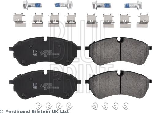 Blue Print ADBP420004 - Kit pastiglie freno, Freno a disco autozon.pro