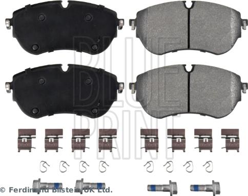 Blue Print ADBP420087 - Kit pastiglie freno, Freno a disco autozon.pro