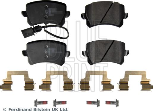 Blue Print ADBP420030 - Kit pastiglie freno, Freno a disco autozon.pro