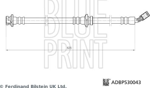 Blue Print ADBP530043 - Flessibile del freno autozon.pro