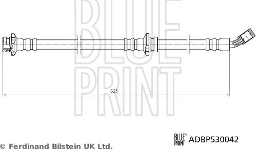 Blue Print ADBP530042 - Flessibile del freno autozon.pro