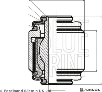 Blue Print ADBP860194 - Giunto di supporto / guida autozon.pro