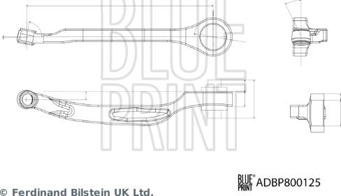 Blue Print ADBP800125 - Sospensione, Motore autozon.pro