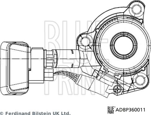 Blue Print ADBP360011 - Dispositivo disinnesto centrale, Frizione autozon.pro