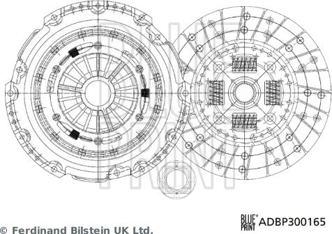 Blue Print ADBP300165 - Kit frizione autozon.pro