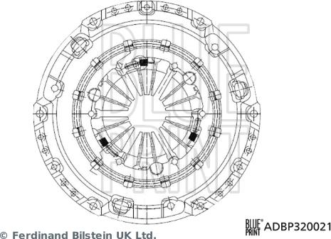 Blue Print ADBP320021 - Spingidisco frizione autozon.pro