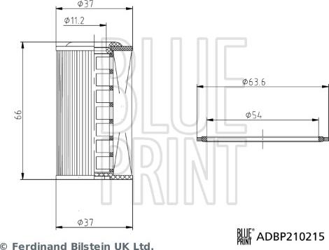 Blue Print ADBP210215 - Filtro idraulico, Cambio automatico autozon.pro