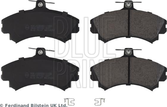 Blue Print ADC44251 - Kit pastiglie freno, Freno a disco autozon.pro