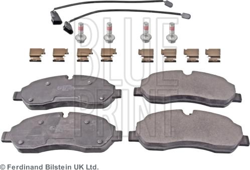 Blue Print ADF124211 - Kit pastiglie freno, Freno a disco autozon.pro