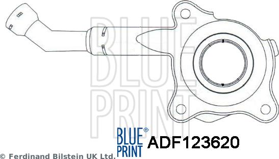 Blue Print ADF123620 - Dispositivo disinnesto centrale, Frizione autozon.pro