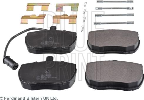 Blue Print ADJ134215 - Kit pastiglie freno, Freno a disco autozon.pro