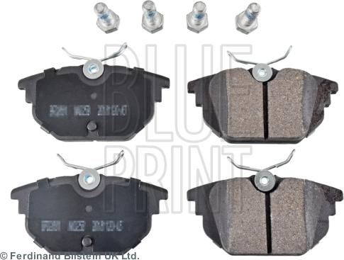 Blue Print ADL144231 - Kit pastiglie freno, Freno a disco autozon.pro