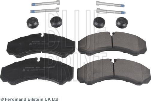 Blue Print ADL144226 - Kit pastiglie freno, Freno a disco autozon.pro