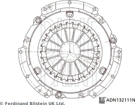 Blue Print ADN132111N - Spingidisco frizione autozon.pro