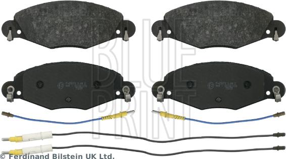 Blue Print ADP154249 - Kit pastiglie freno, Freno a disco autozon.pro