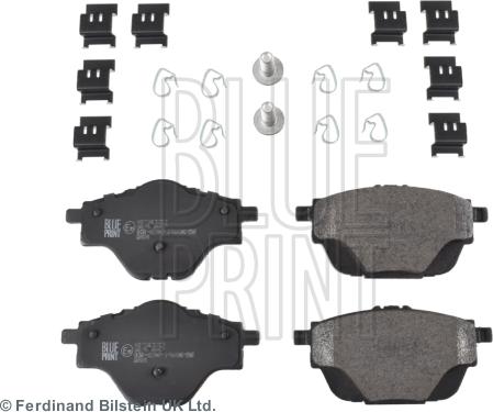 Blue Print ADP154252 - Kit pastiglie freno, Freno a disco autozon.pro