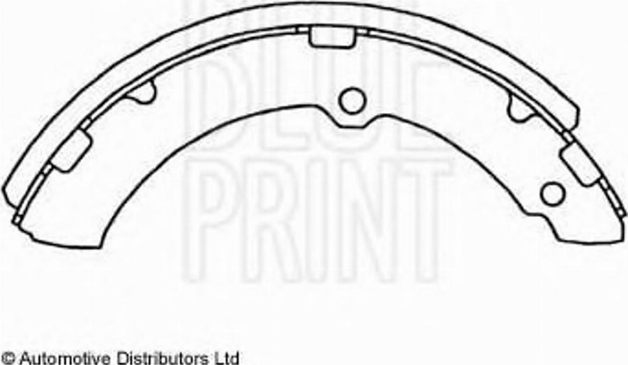 Blue Print ADT34153 - Kit pastiglie freno, Freno a disco autozon.pro