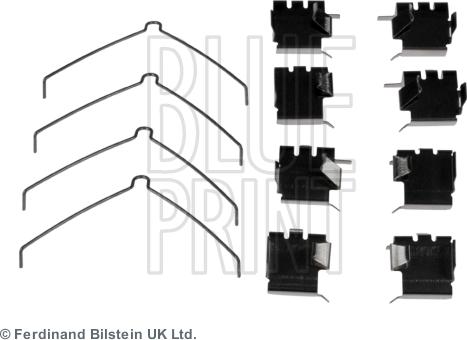 Blue Print ADT348607 - Kit accessori, Pastiglia freno autozon.pro