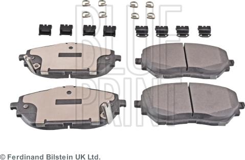 Blue Print ADT342223 - Kit pastiglie freno, Freno a disco autozon.pro