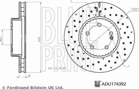 Blue Print ADU174392 - Discofreno autozon.pro