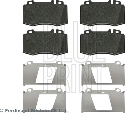 Blue Print ADU174214 - Kit pastiglie freno, Freno a disco autozon.pro