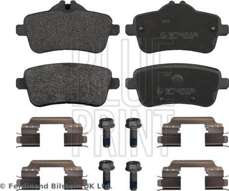 Blue Print ADU174216 - Kit pastiglie freno, Freno a disco autozon.pro