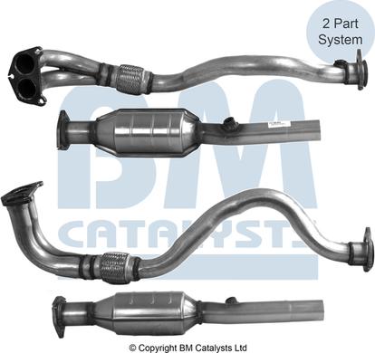 BM Catalysts BM90838 - Catalizzatore autozon.pro