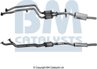 BM Catalysts BM90829 - Catalizzatore autozon.pro