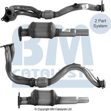 BM Catalysts BM90765 - Catalizzatore autozon.pro