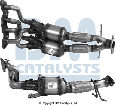 BM Catalysts BM91483H - Catalizzatore autozon.pro