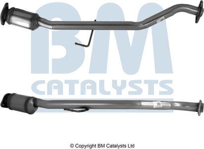 BM Catalysts BM91711H - Catalizzatore autozon.pro