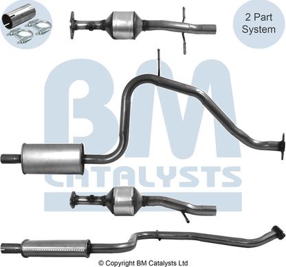 BM Catalysts BM92601H - Catalizzatore autozon.pro