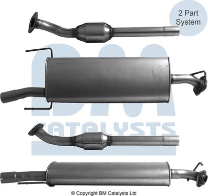 BM Catalysts BM92148H - Catalizzatore autozon.pro