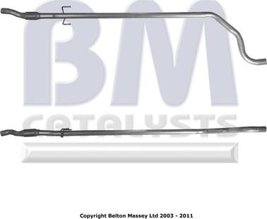 BM Catalysts BM50504 - Tubo gas scarico autozon.pro