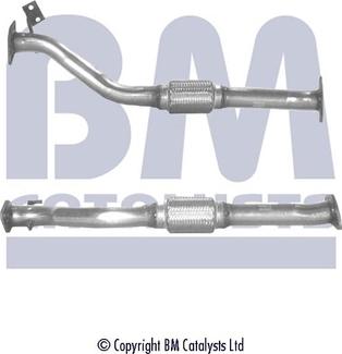 BM Catalysts BM50016 - Tubo gas scarico autozon.pro