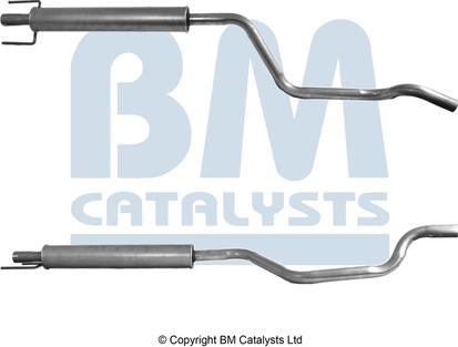 BM Catalysts BM50268 - Tubo gas scarico autozon.pro