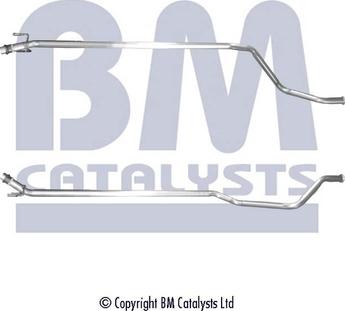 BM Catalysts BM50734 - Tubo gas scarico autozon.pro