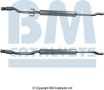 BM Catalysts BM51237 - Tubo gas scarico autozon.pro