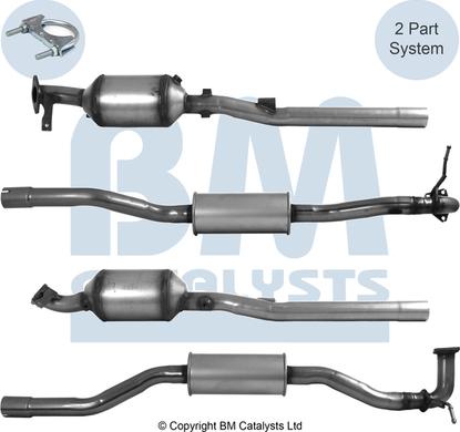 BM Catalysts BM11409H - Filtro antiparticolato / particellare, Impianto gas scarico autozon.pro