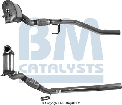 BM Catalysts BM11051P - Filtro antiparticolato / particellare, Impianto gas scarico autozon.pro