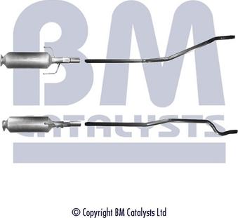 BM Catalysts BM11019 - Filtro antiparticolato / particellare, Impianto gas scarico autozon.pro