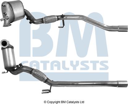 BM Catalysts BM11035P - Filtro antiparticolato / particellare, Impianto gas scarico autozon.pro