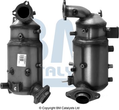 BM Catalysts BM11025H - Filtro antiparticolato / particellare, Impianto gas scarico autozon.pro