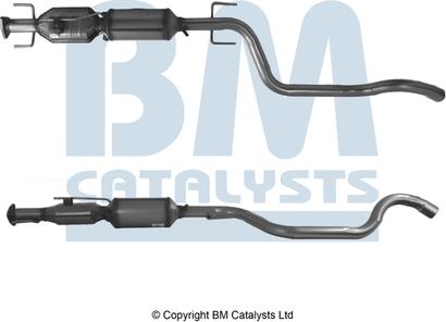 BM Catalysts BM11028H - Filtro antiparticolato / particellare, Impianto gas scarico autozon.pro