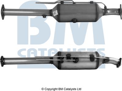 BM Catalysts BM11156H - Filtro antiparticolato / particellare, Impianto gas scarico autozon.pro