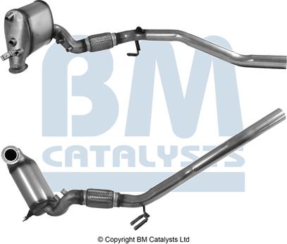 BM Catalysts BM11118 - Filtro antiparticolato / particellare, Impianto gas scarico autozon.pro