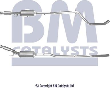 BM Catalysts BM11117H - Filtro antiparticolato / particellare, Impianto gas scarico autozon.pro