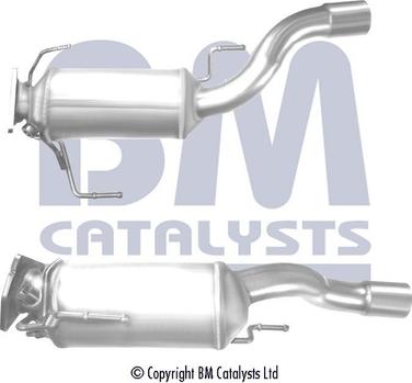 BM Catalysts BM11340 - Filtro antiparticolato / particellare, Impianto gas scarico autozon.pro