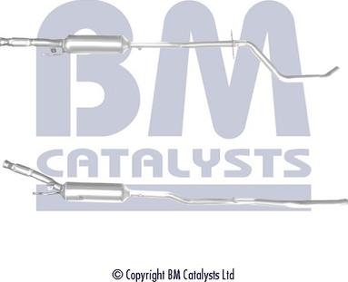 BM Catalysts BM11320H - Filtro antiparticolato / particellare, Impianto gas scarico autozon.pro